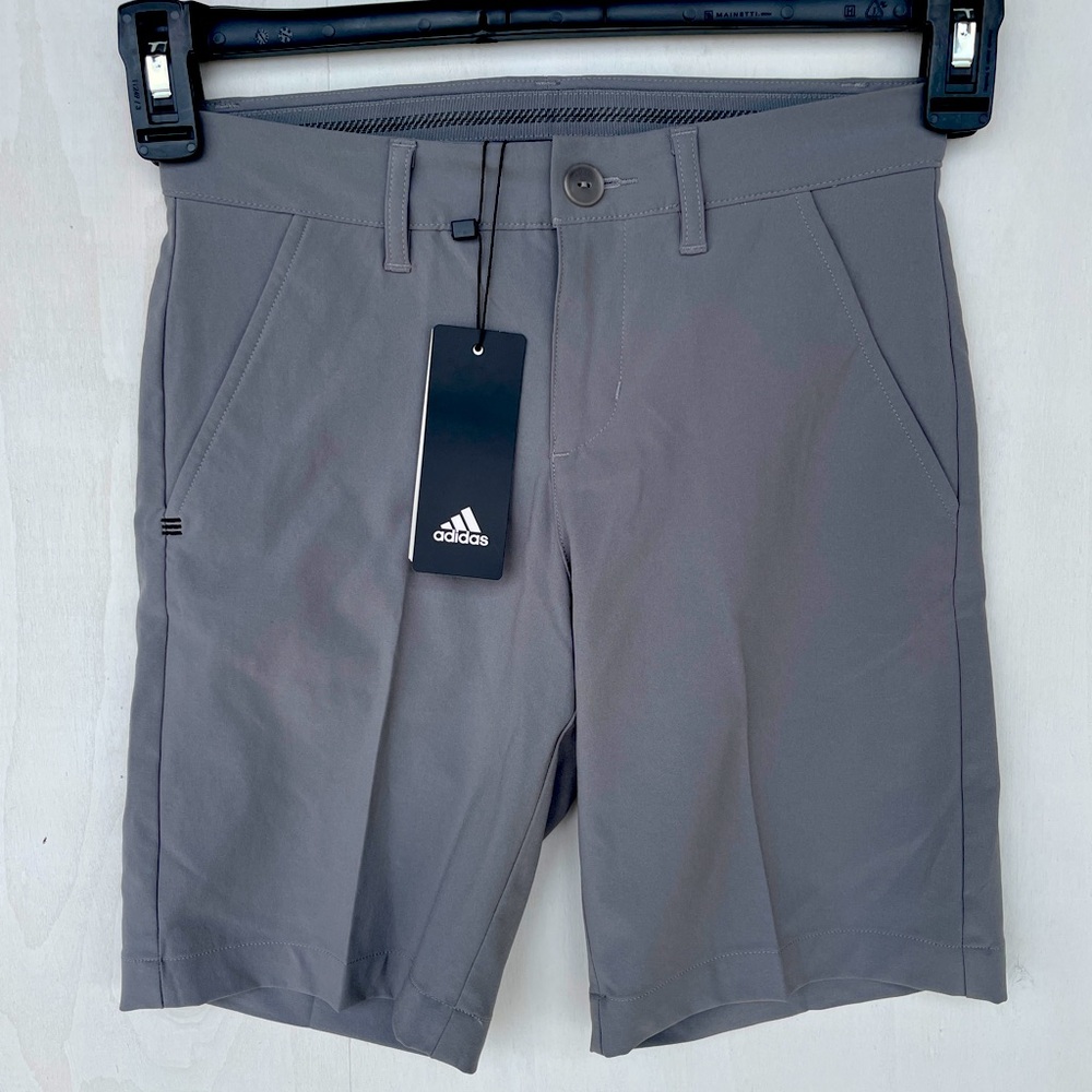 Adidas Boy’s Gray Shorts SZ S NWT Athleisure